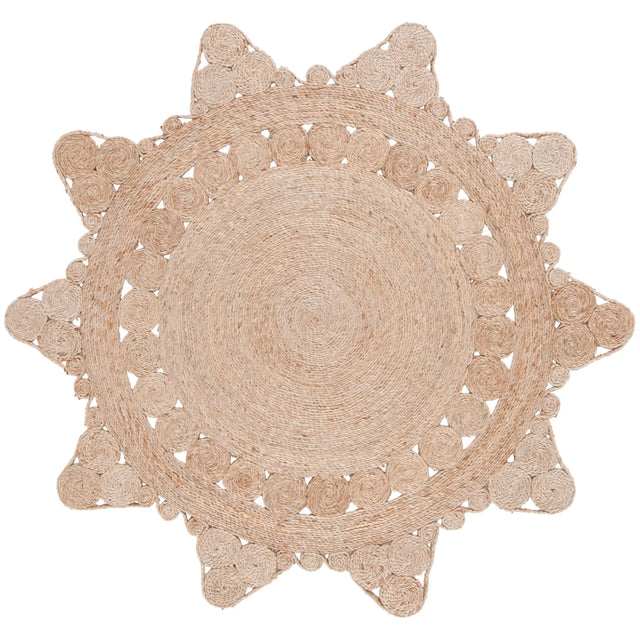 Safavieh Natural Fiber 5'-0" x 5'-0" Rug in Natural