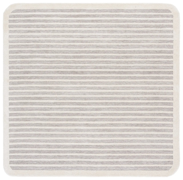 Safavieh Ebony 6'-0" x 6'-0" Rug in Grey / Ivory