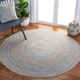 Safavieh Cape Cod 5'-0" x 5'-0" Rug in Blue / Green