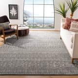 Safavieh Tulum 10'-0" x 13'-0" Rug in Dark Grey / Ivory