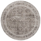 Safavieh Vintage Tabriz 6'-7" x 6'-7" Rug in Grey / Charcoal
