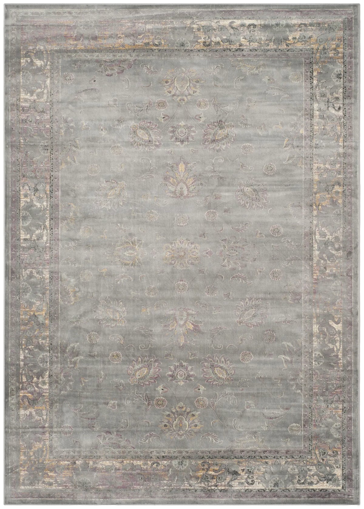 Safavieh Vintage 10'-0" x 14'-0" Rug in Grey / Multi