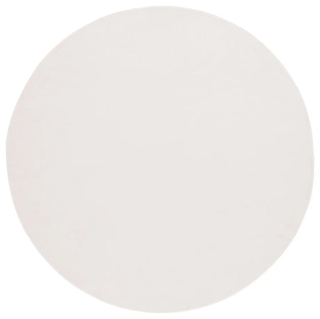 Safavieh Faux Rabbit Fur 6'-0" x 6'-0" Rug in Beige