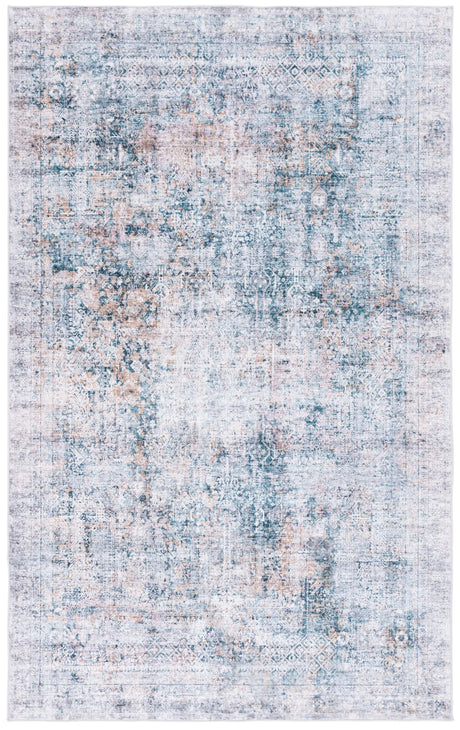 Safavieh Santa Monica 4'-0" x 6'-0" Rug in Dark Green / Beige