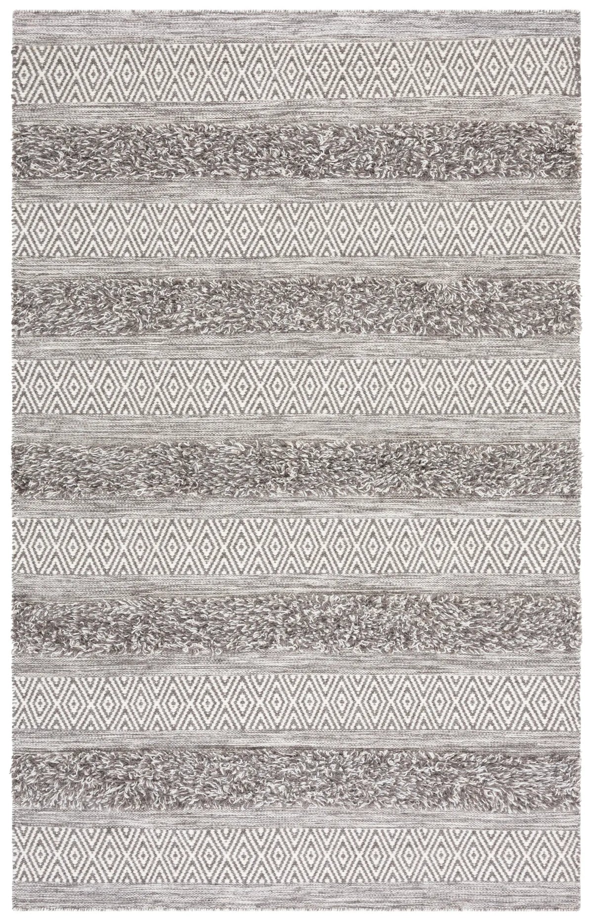 Safavieh Vermont 4'-0" x 6'-0" Rug in Brown / Ivory