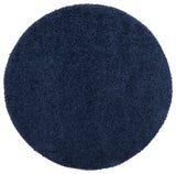 Safavieh Lindsay Shag 6'-7" x 6'-7" Rug in Navy