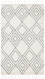 Safavieh Casablanca 4'-0" x 6'-0" Rug in Ivory / Black