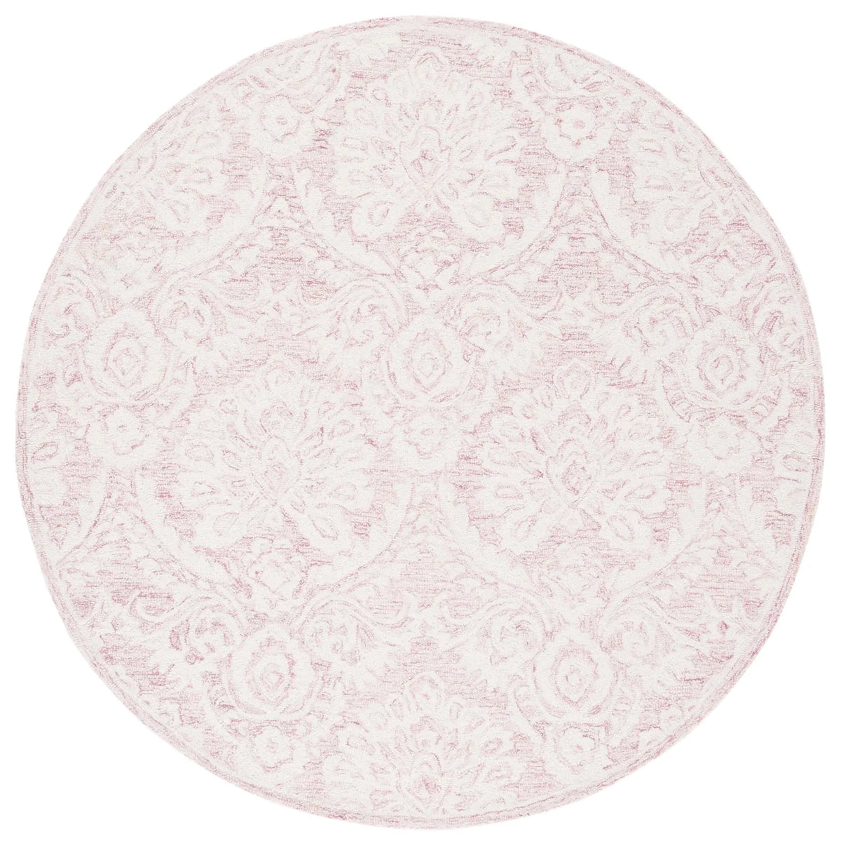 Safavieh Blossom 6'-0" x 6'-0" Rug in Pink / Ivory