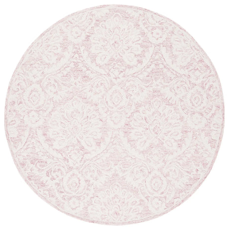 Safavieh Blossom 6'-0" x 6'-0" Rug in Pink / Ivory