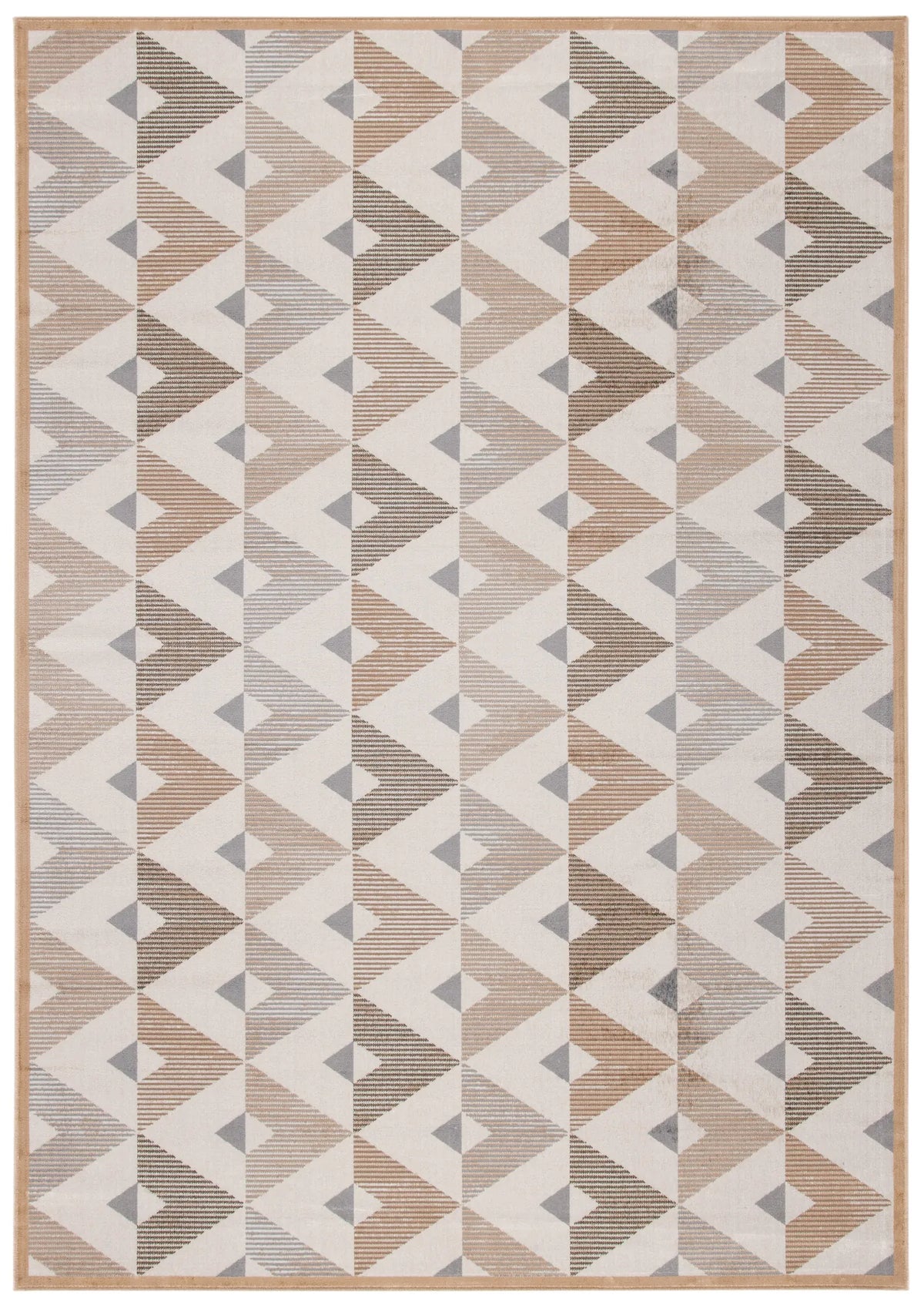 Safavieh Atlas 4'-0" x 6'-0" Rug in Beige / Grey