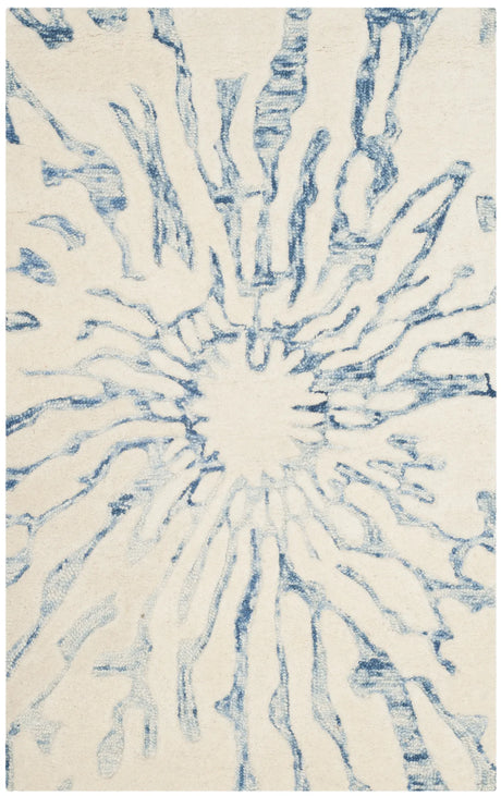 Safavieh Bella 2'-6" x 4'-0" Rug in Dark Blue / Ivory