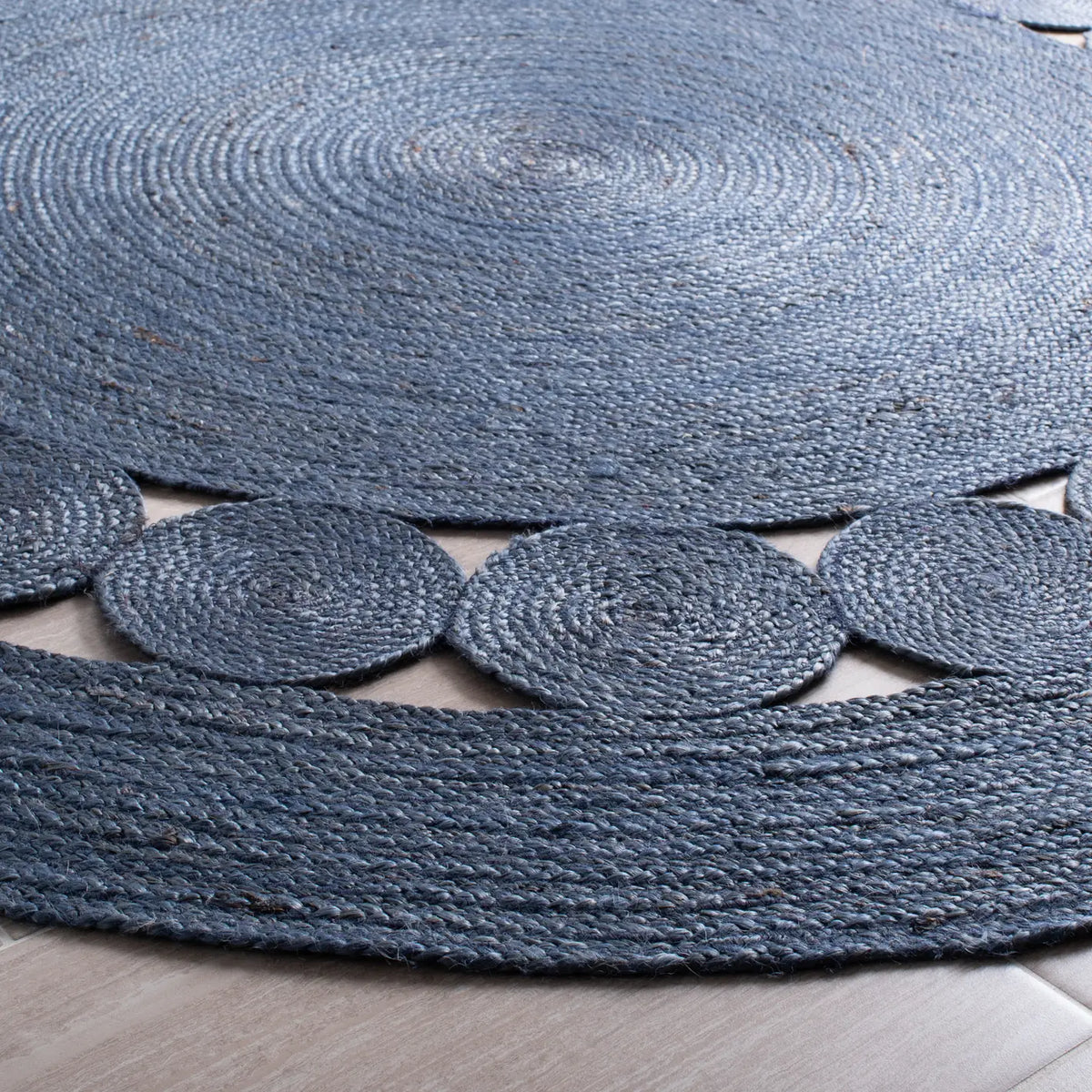 Safavieh Natural Fiber 6'-0" x 6'-0" Rug in Navy