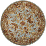 Safavieh Heritage 6'-0" x 6'-0" Rug in Blue / Beige