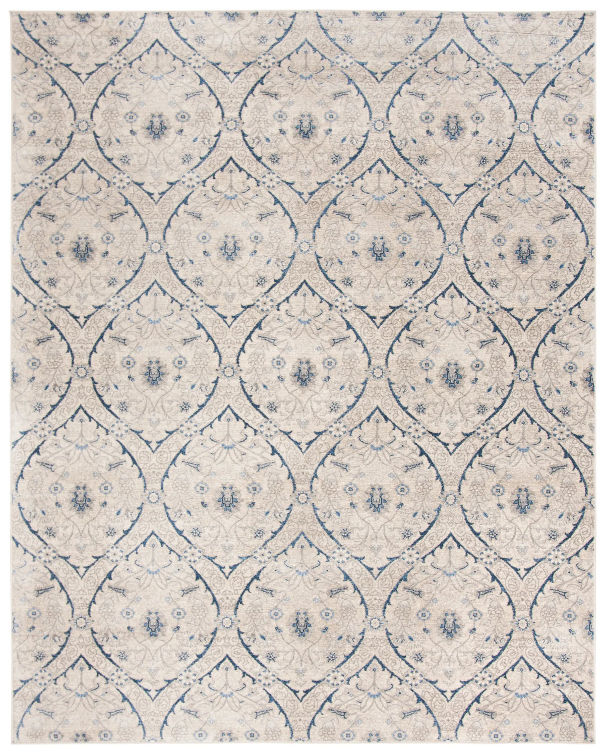Safavieh Brentwood 10'-0" x 13'-0" Rug in Light Grey / Blue