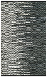 Safavieh Vintage Leather 2'-0" x 3'-0" Rug in Light Grey / Charcoal