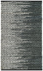 Safavieh Vintage Leather 2'-0" x 3'-0" Rug in Light Grey / Charcoal