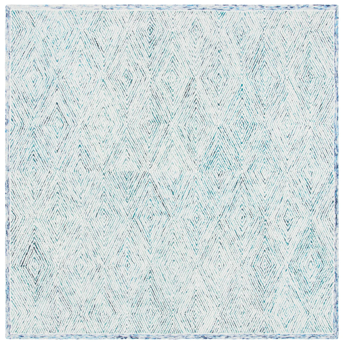 Safavieh Capri 7'-0" x 7'-0" Rug in Blue / Ivory
