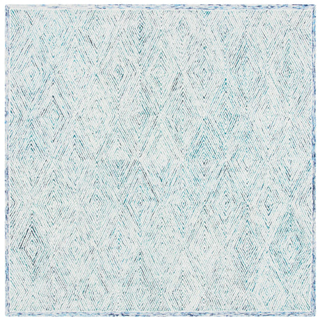 Safavieh Capri 7'-0" x 7'-0" Rug in Blue / Ivory