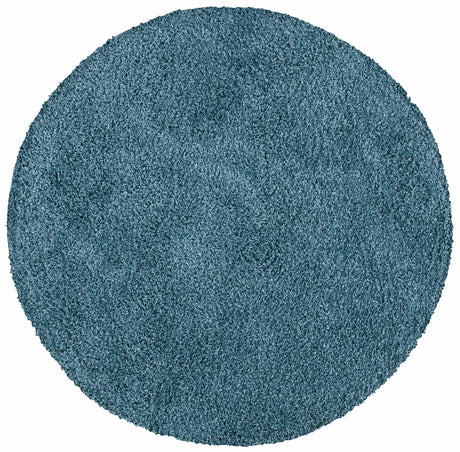 Safavieh Venus Shag 500 5'-3" x 5'-3" Rug in Blue