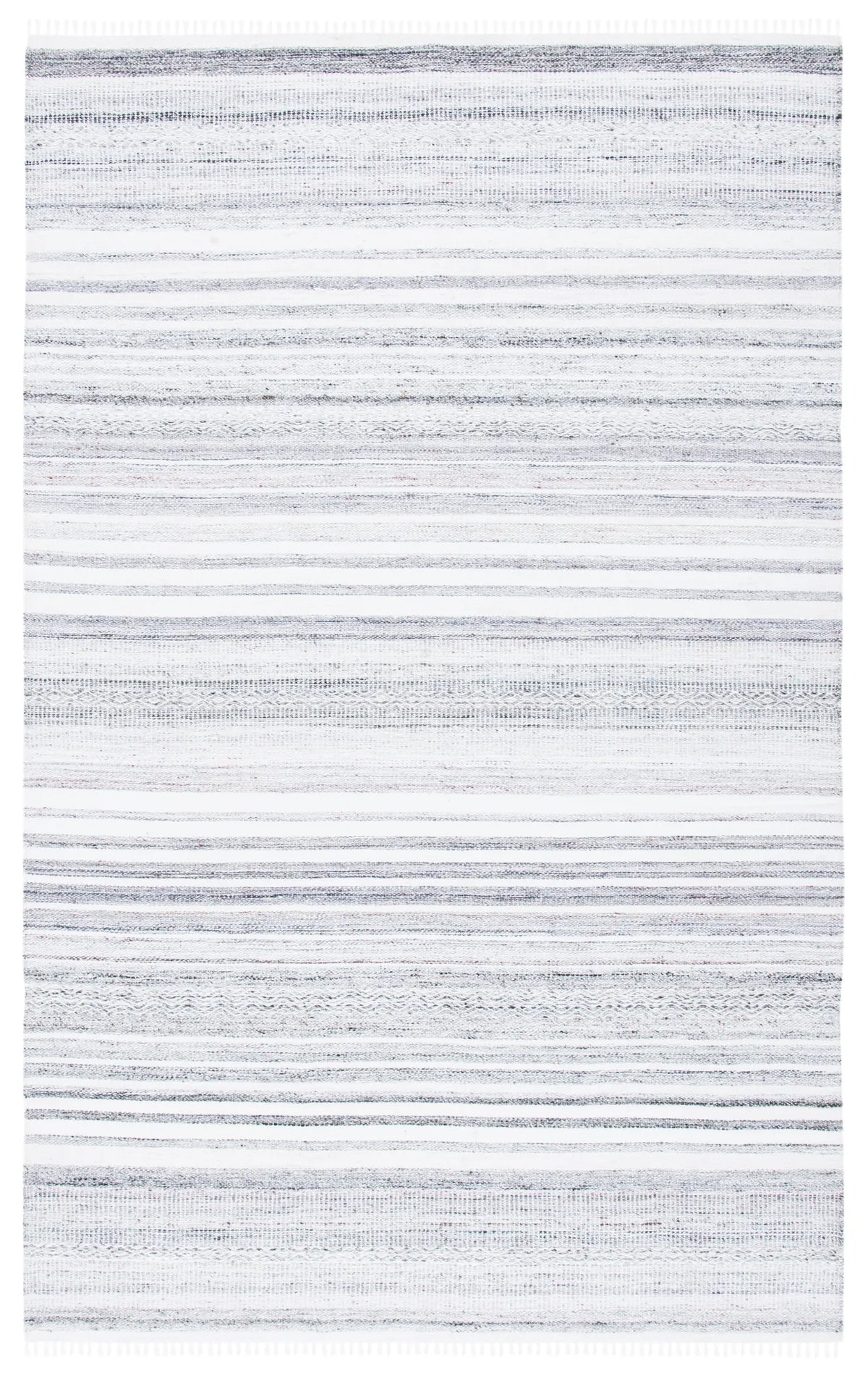 Safavieh Kilim 4'-0" x 6'-0" Rug in Ivory / Light Grey
