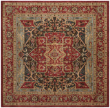 Safavieh Mahal 6'-7" x 6'-7" Rug in Red / Red