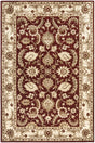 Safavieh Royalty 4'-0" x 6'-0" Rug in Red / Ivory