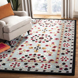 Safavieh Bellagio 5'-0" x 8'-0" Rug in Light Blue / Black