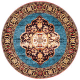 Safavieh Vintage Hamadan 5'-3" x 5'-3" Rug in Gold / Light Blue