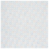 Safavieh Rodeo Drive 6'-0" x 6'-0" Rug in Ivory / Blue