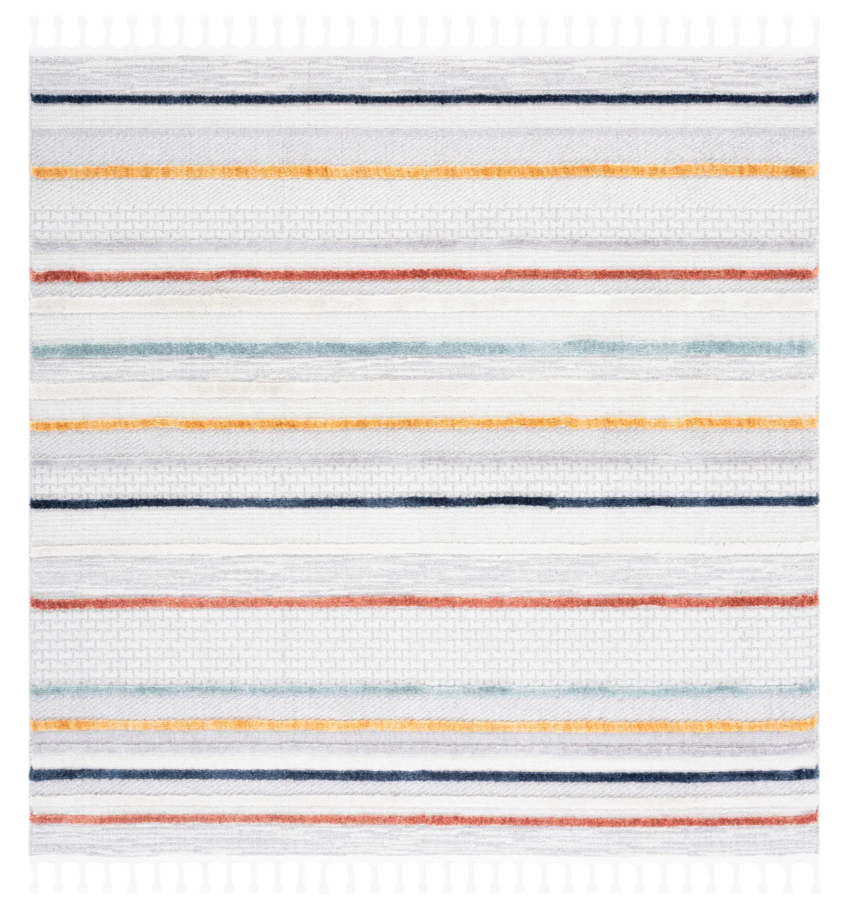 Safavieh Marrakesh 6'-7" x 6'-7" Rug in Ivory / Multi