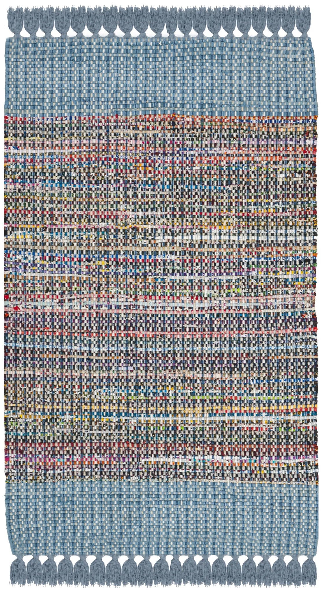 Safavieh Montauk 3'-0" x 5'-0" Rug in Blue / Multi