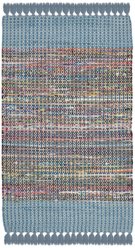 Safavieh Montauk 3'-0" x 5'-0" Rug in Blue / Multi