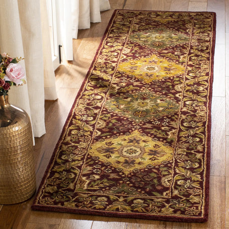 Safavieh Antiquity 2'-3" x 12'-0" Rug in Wine