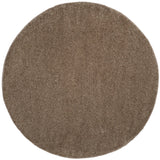 Safavieh Arizona Shag 6'-7" x 6'-7" Rug in Taupe