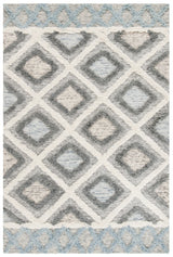 Safavieh Kenya 4'-0" x 6'-0" Rug in Ivory / Grey