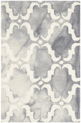 Safavieh Dip Dye 2'-0" x 3'-0" Rug in Grey / Ivory