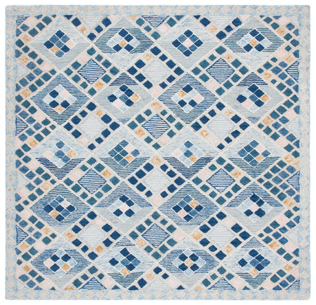 Safavieh Soho 6'-0" x 6'-0" Rug in Navy / Blue