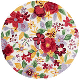 Safavieh Easy Care 6'-0" x 6'-0" Rug in Ivory / Red