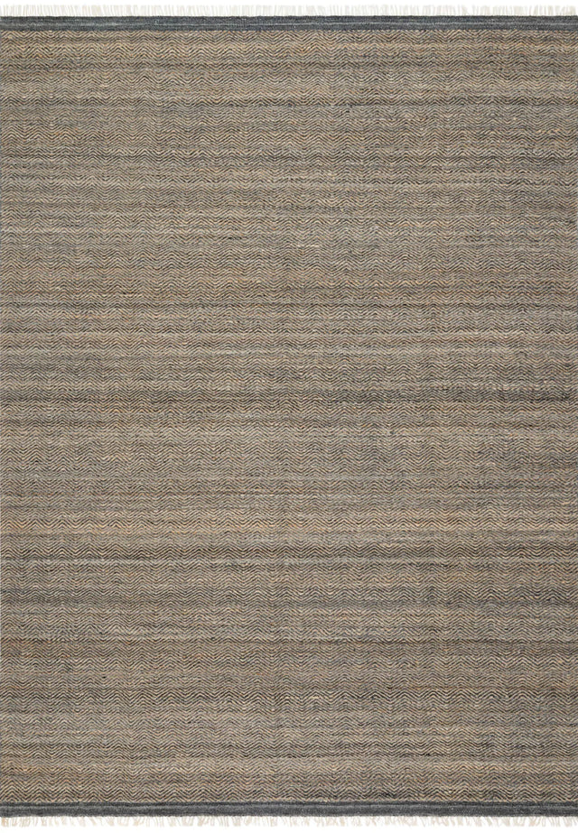 Loloi Omen Ome-01 Ink Rugs - main flat