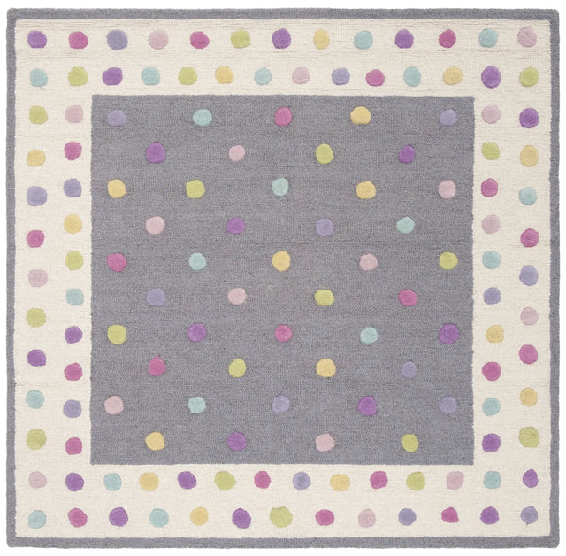 Safavieh Safavieh Kids 5'-0" x 5'-0" Rug in Grey / Multi