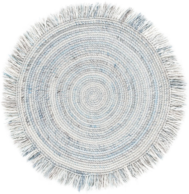 Safavieh Renewal 3'-0" x 3'-0" Rug in Ivory / Light Blue