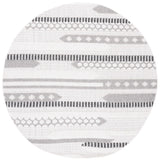 Safavieh Lotus 6'-7" x 6'-7" Rug in Ivory / Dark Grey