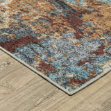 Oriental Weavers Sphinx Sumter SUM13 Rust Rugs - corner detail