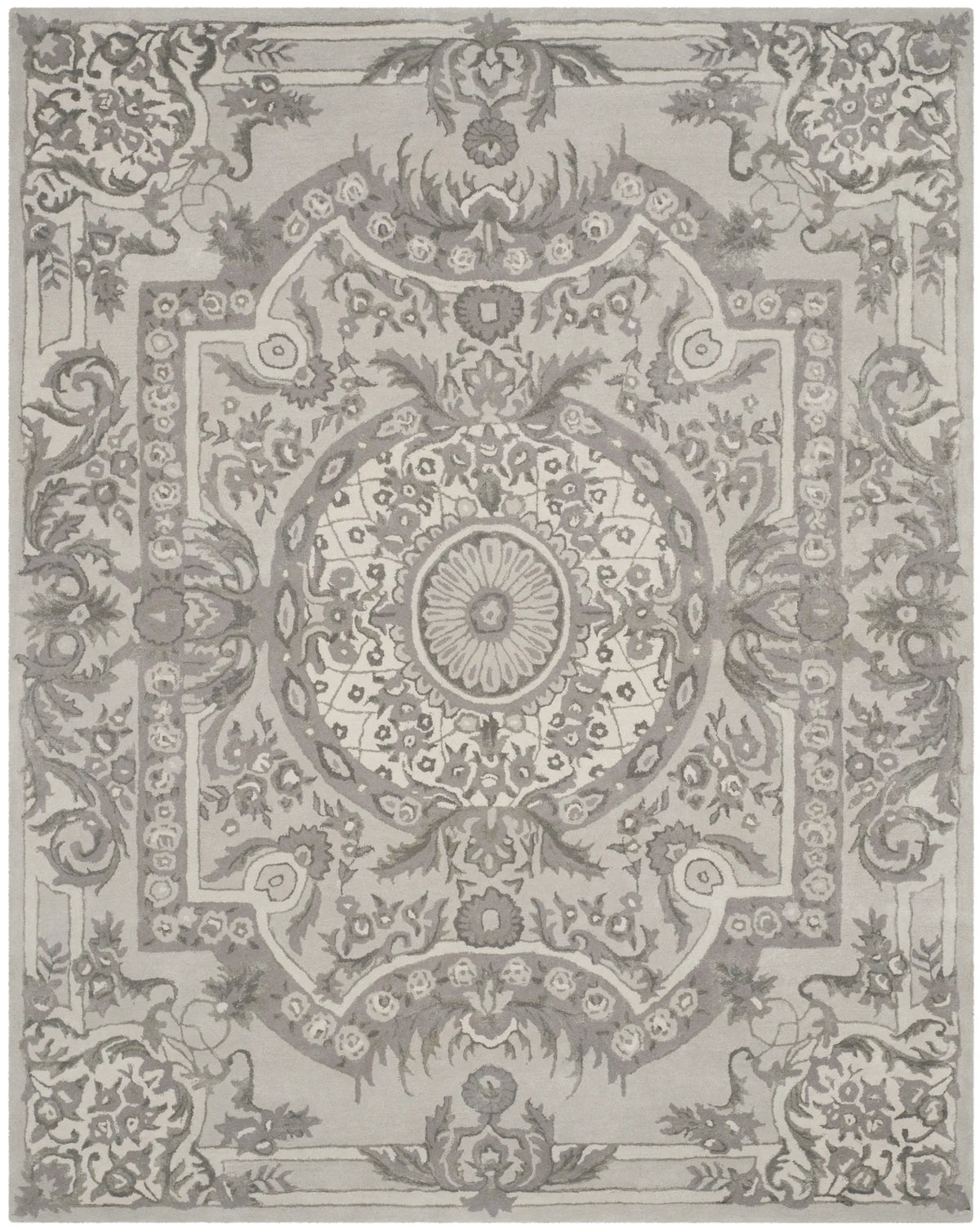 Safavieh Savonnerie 10'-0" x 14'-0" Rug in Smoke