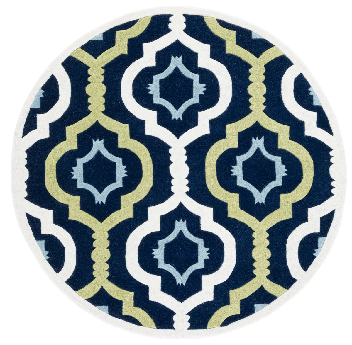 Safavieh Chatham 5'-0" x 5'-0" Rug in Dark Blue / Multi