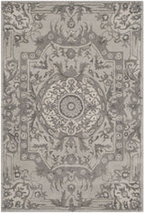 Safavieh Savonnerie 4'-0" x 6'-0" Rug in Smoke