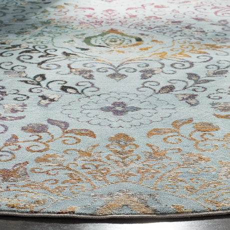 Safavieh Aria 6'-5" x 6'-5" Rug in Blue / Multi
