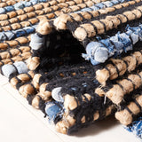 Safavieh Cape Cod 4'-0" x 6'-0" Rug in Natural / Blue