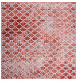 Safavieh Lagoon 6'-7" x 6'-7" Rug in Brown / Ivory