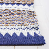 Safavieh Natural Fiber 4'-0" x 6'-0" Rug in Natural / Navy